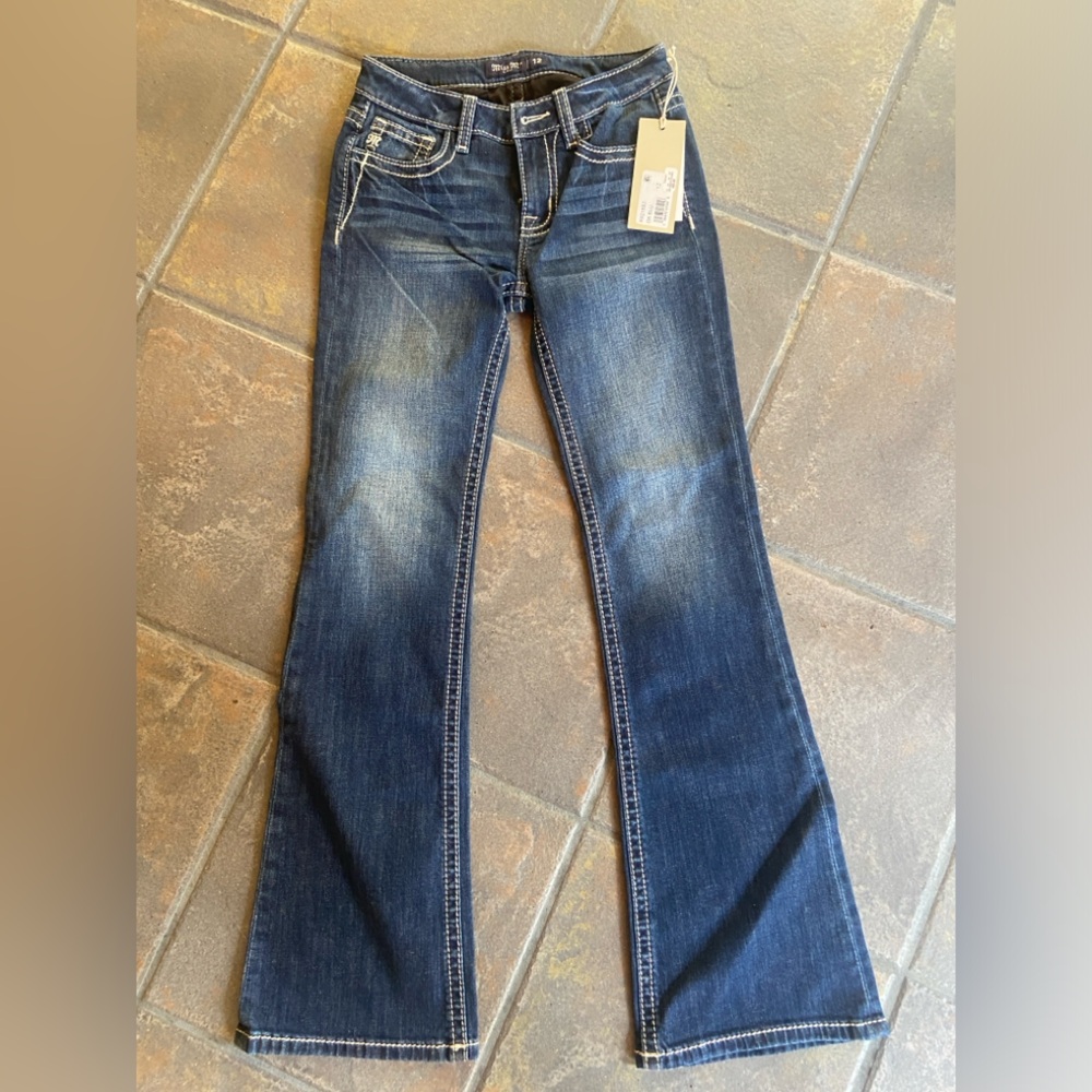 Girls Miss Me Flare Jeans